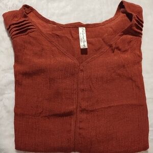 Women's Rusty Rose Top Sleeveless